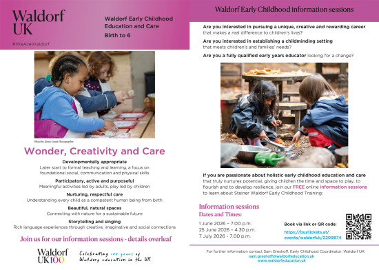 Early Childhood - Information Sessions