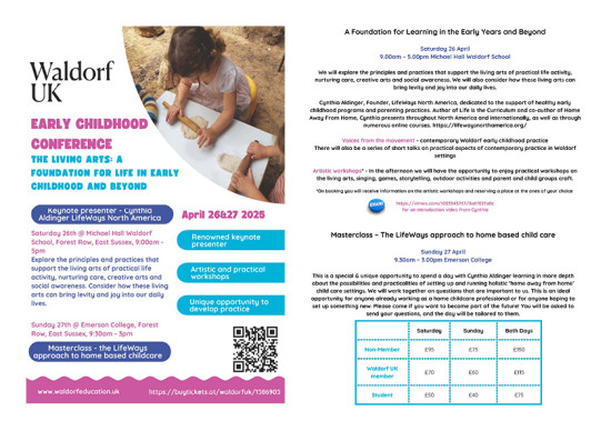 Early Childhood Conference April 2025